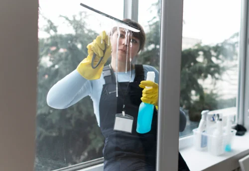 Nettoyage de vitres intérieures et extérieures à Saint-Germain-la-Ville